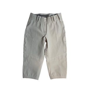 Adidas Fastpitch DQ Elite softball pants knickers gray youth large NEW w/ tags